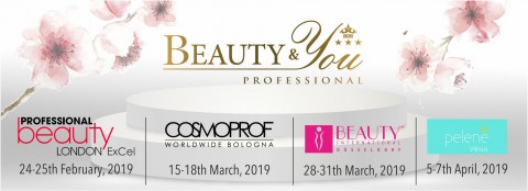 Thanks for meeting us: Beauty Excel, Beauty Dusseldorf, Cosmoprof and Beauty Cinderella 2019!