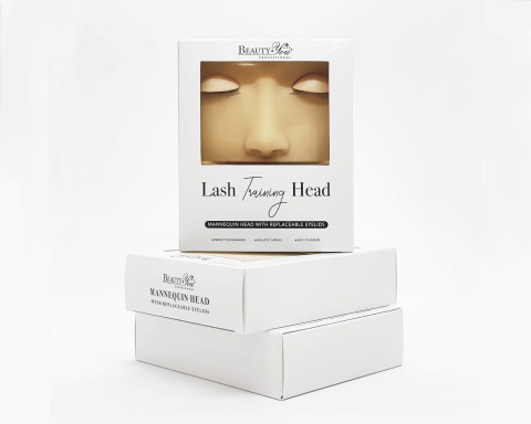 New - Beauty&You mannequin face with replaceable eyelids!