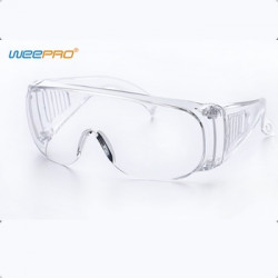 Medicīniskās aizsargbrilles Weepro, caurspīdīgas