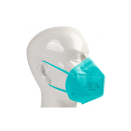 Rongbo respiratorius, FFP2 - šviesiai mėlynas