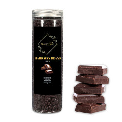 Hard wax beans, chocolate, 400 g