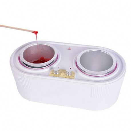 Wax heater with temperature setting