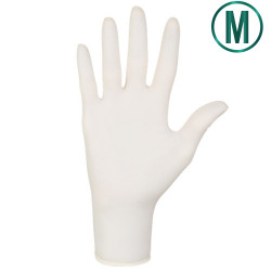 Mercator Dermagel Powder-free Latex Gloves M (100 pcs.)