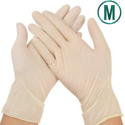Maxter Powder Free Latex Gloves M (100 pcs.)