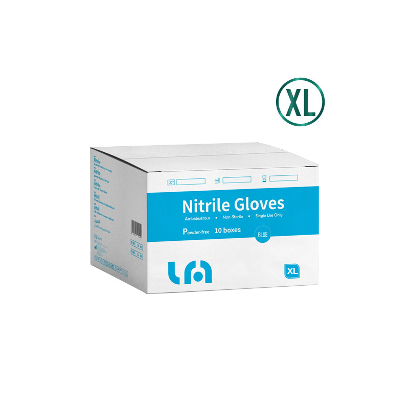 nitrile gloves xlarge