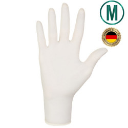 Nitras polymer soft Powder-free Latex Gloves M (100 pcs.)
