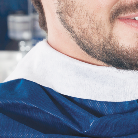 Minkštos apykaklės 7*40cm 50vnt