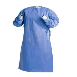 LyncMed sterils vienreizējās lietošanas halāts SMMMS, zils