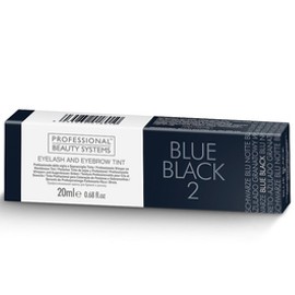 PBS uzacu un skropstu krāsa. Melns un zils. 20 ml.