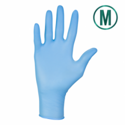 Нитриловые перчатки Italnytril, синие, размер M (100 шт.)