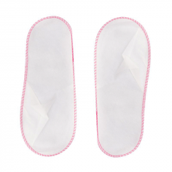 Non-woven slippers with elastic band for pedicure (100 pcs)