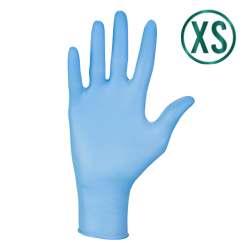 Bluesail nitrile gloves blue, size XS, 100 pcs