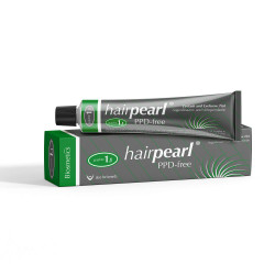 Hairpearl antakių ir blakstienų dažai be PPD, grafito pilka Nr.1 .1 20ml