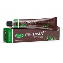 Hairpearl antakių ir blakstienų dažai be PPD, šokoladine ruda Nr.3.3 20ml