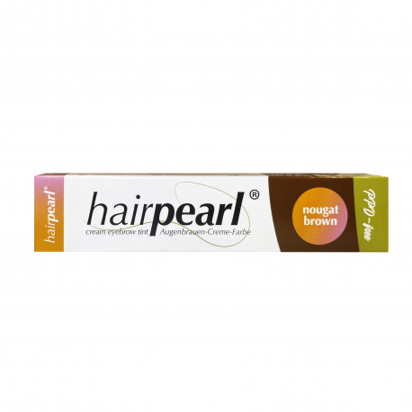 Hairpearl antakių ir blakstienų dažai be PPD, naturali ruda Nr.3 20ml