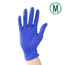 Maxter nitrile gloves cobalt, size M 100 pcs