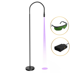 LED/УФ-лампа для наращивания ресниц Светодиодная технология, черная