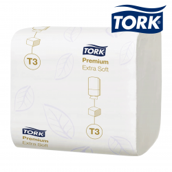 Tork tissue paper extra soft, 2 layers.