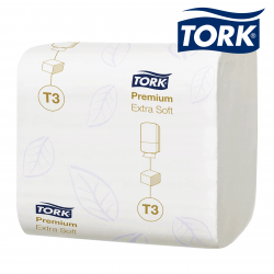 Салфетка Tork очень мягкая, 2 слоя.