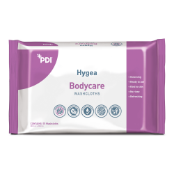 Hygea vienreizējās lietošanas mitrās salvetes ķermenim 75gab.