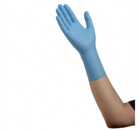 Maxter nitrile gloves extended blue sp., size L, 100 pcs