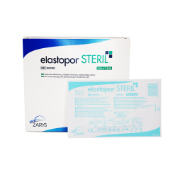 Plasters elastopor sterile 5x7.2cm