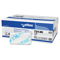 Celtex rankų servetelės I Lux  2sl. Interfolded, 160vnt, balt sp.