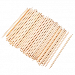 Wooden orangewood manicure sticks 150 mm (100pcs)