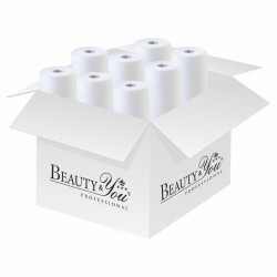 B&Y disposable sheet PURE, fleece with perforation 50cm, 60x100m, white, 8 rolls