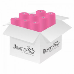 B&Y vienkartinė paklodė PURE, flizelinas su perforacija,  50cm,  70x150m, rožinė sp. 8vnt
