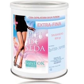Depil-OK Rožinis vaškas su švelniu citruso kvapu bikinio depiliacijai (800g)